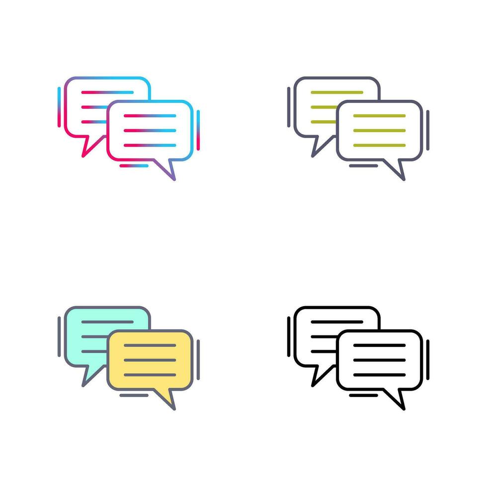 Chat Vector Icon