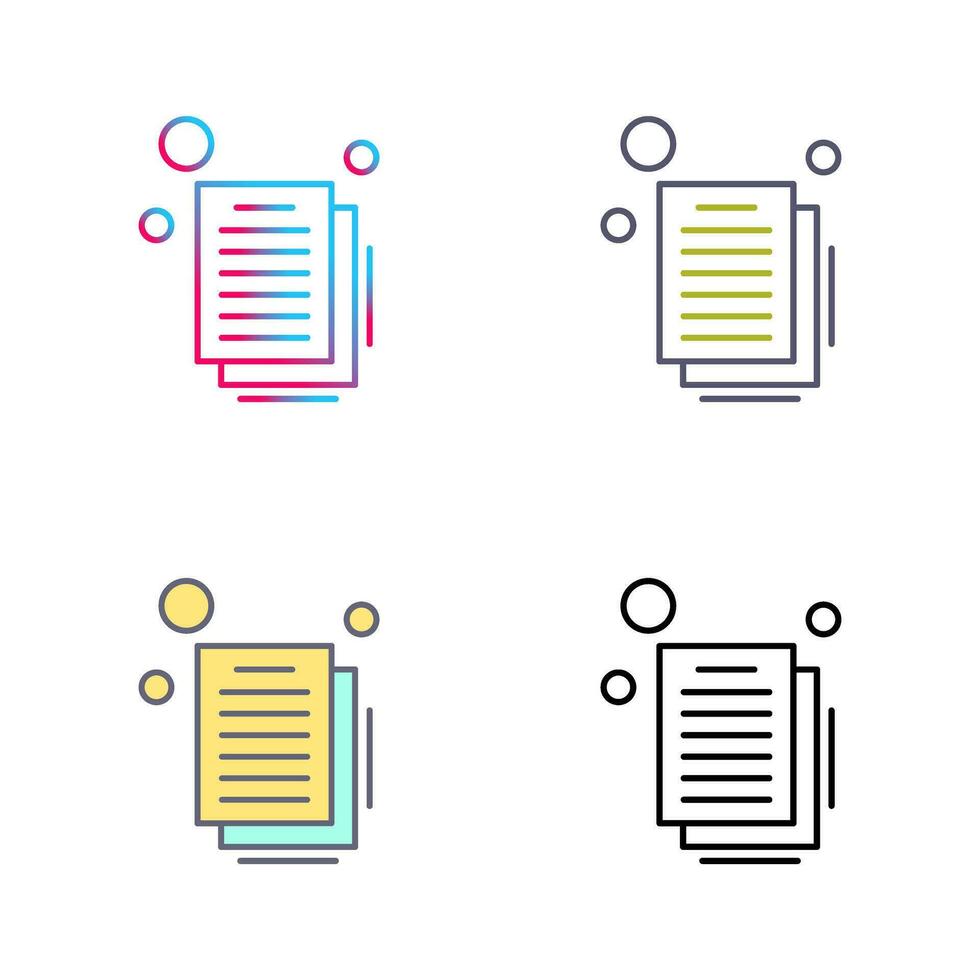Document Vector Icon