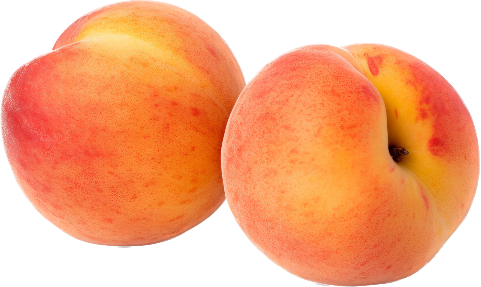 Peach png with AI generated.