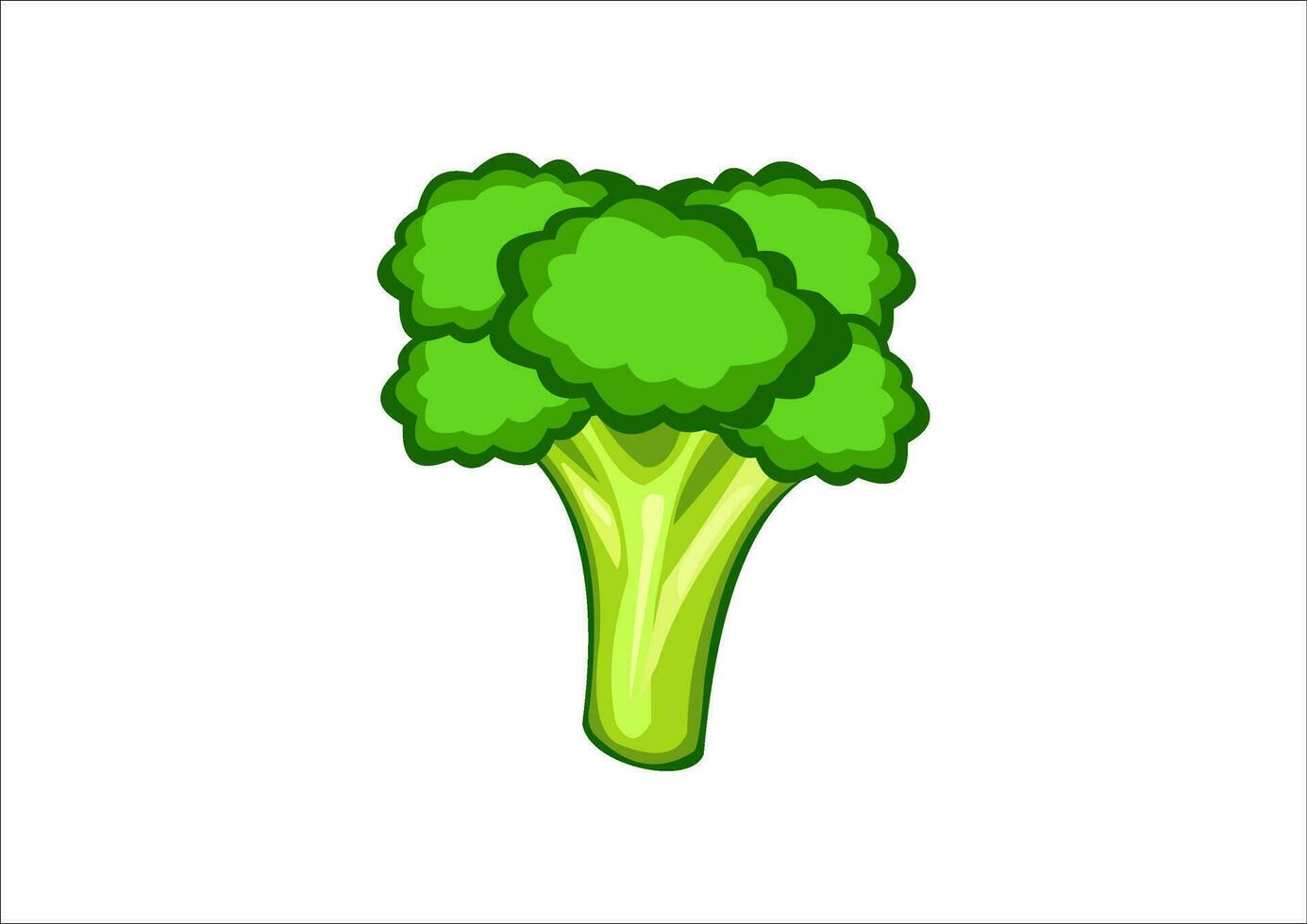 vector of broccoli