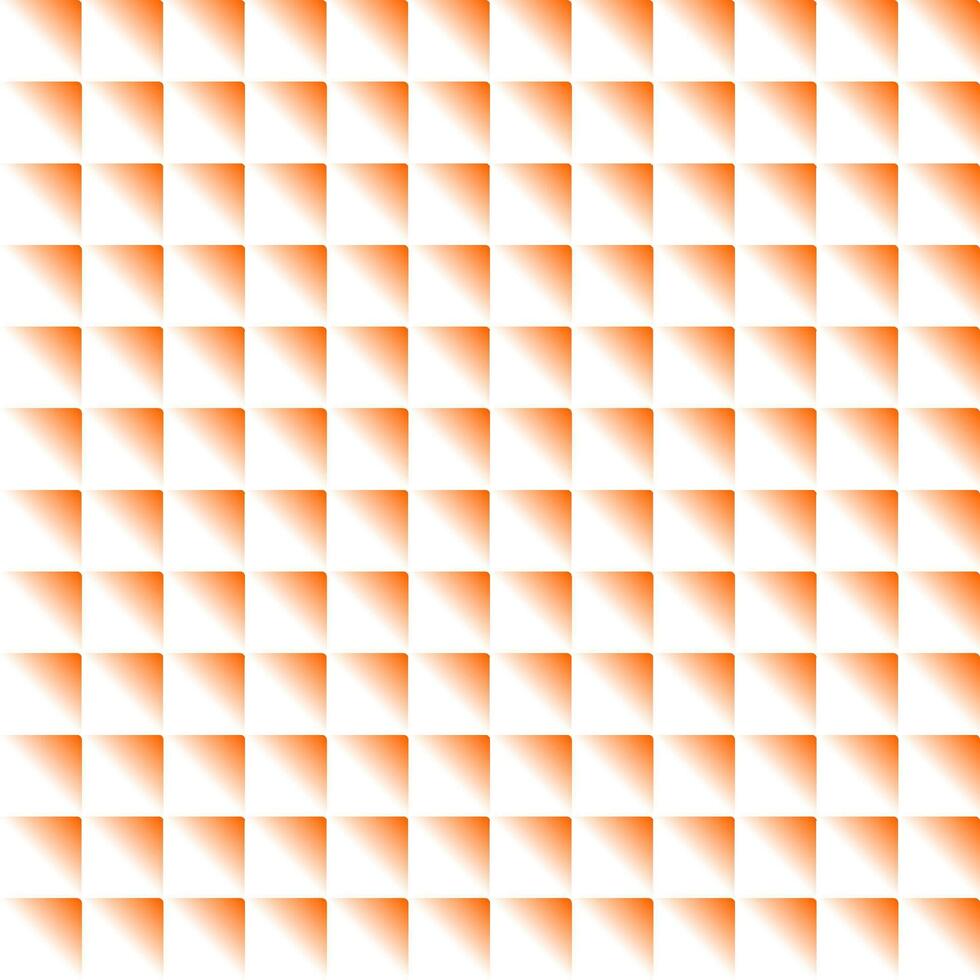 Seamless Geomatric vector background Pattern in orange