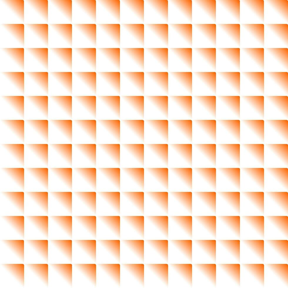 Seamless Geomatric vector background Pattern in orange