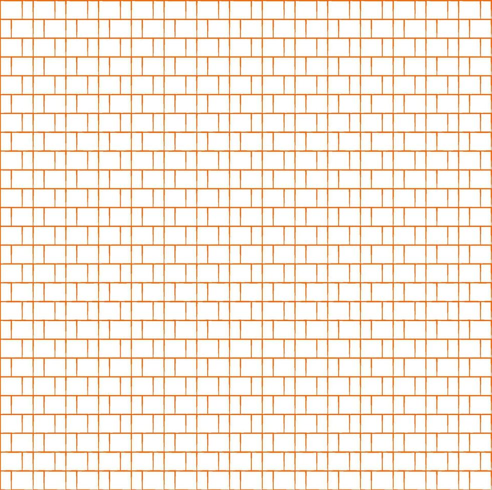 Seamless Geomatric vector background Pattern in orange