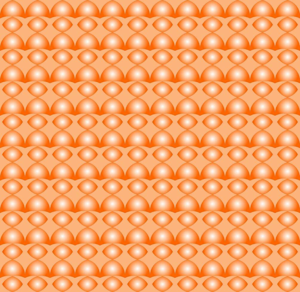 Seamless Geomatric vector background Pattern in orange