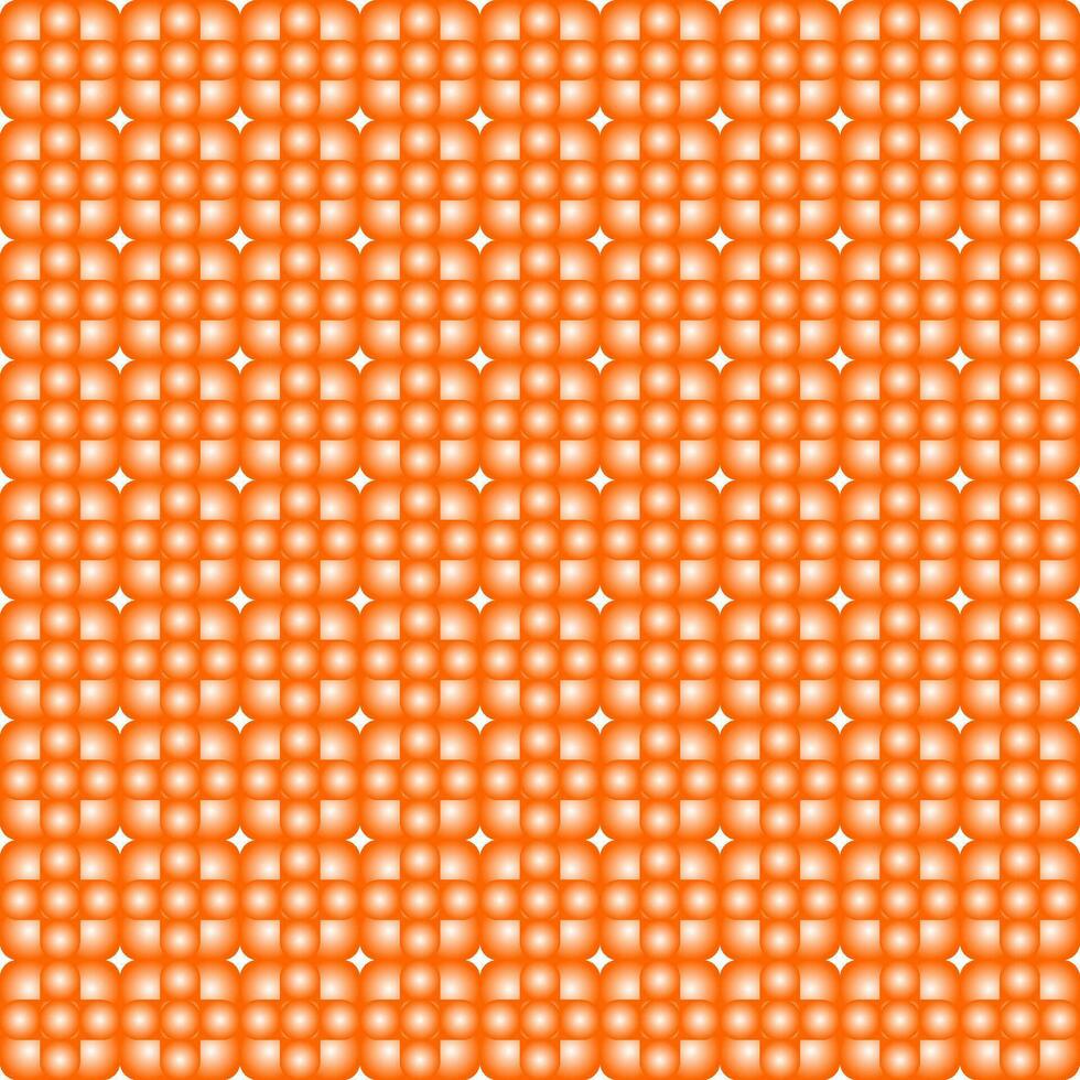 Seamless Geomatric vector background Pattern in orange