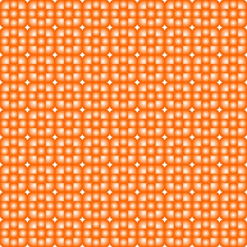 Seamless Geomatric vector background Pattern in orange