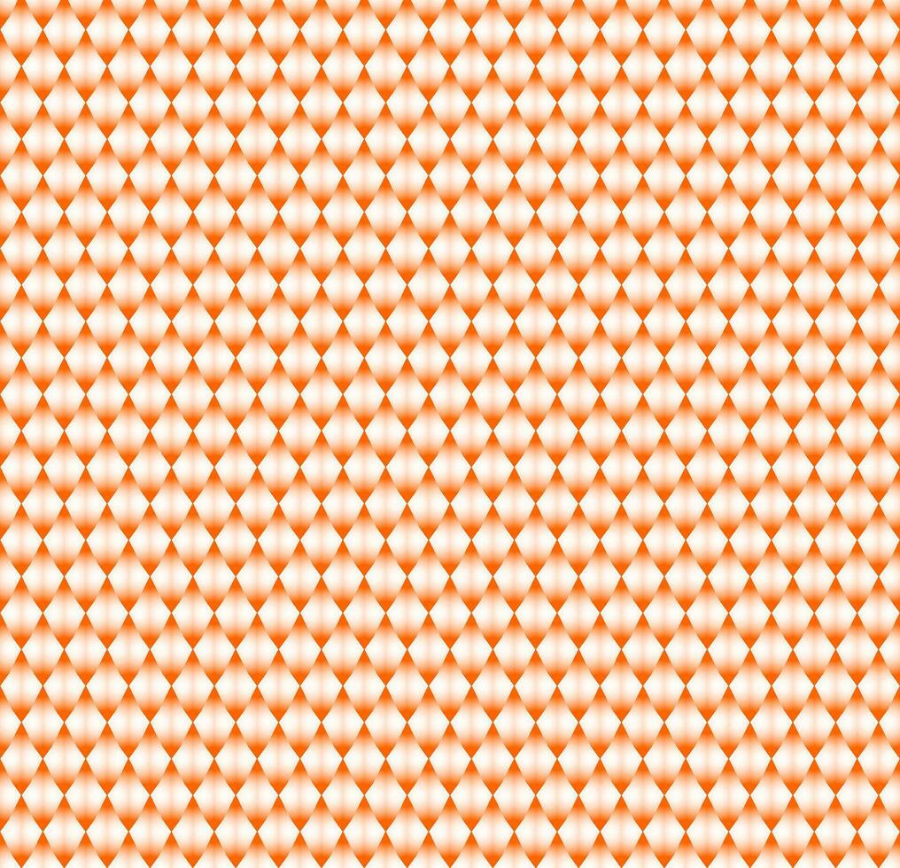 Seamless Geomatric vector background Pattern in orange