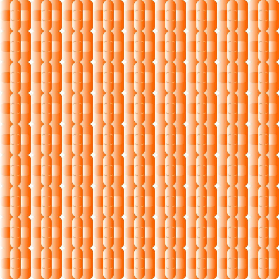 Seamless Geomatric vector background Pattern in orange