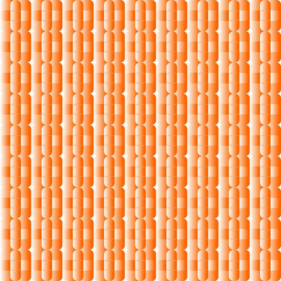 Seamless Geomatric vector background Pattern in orange