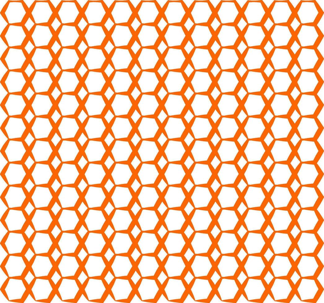 sin costura geomatric vector antecedentes modelo en naranja