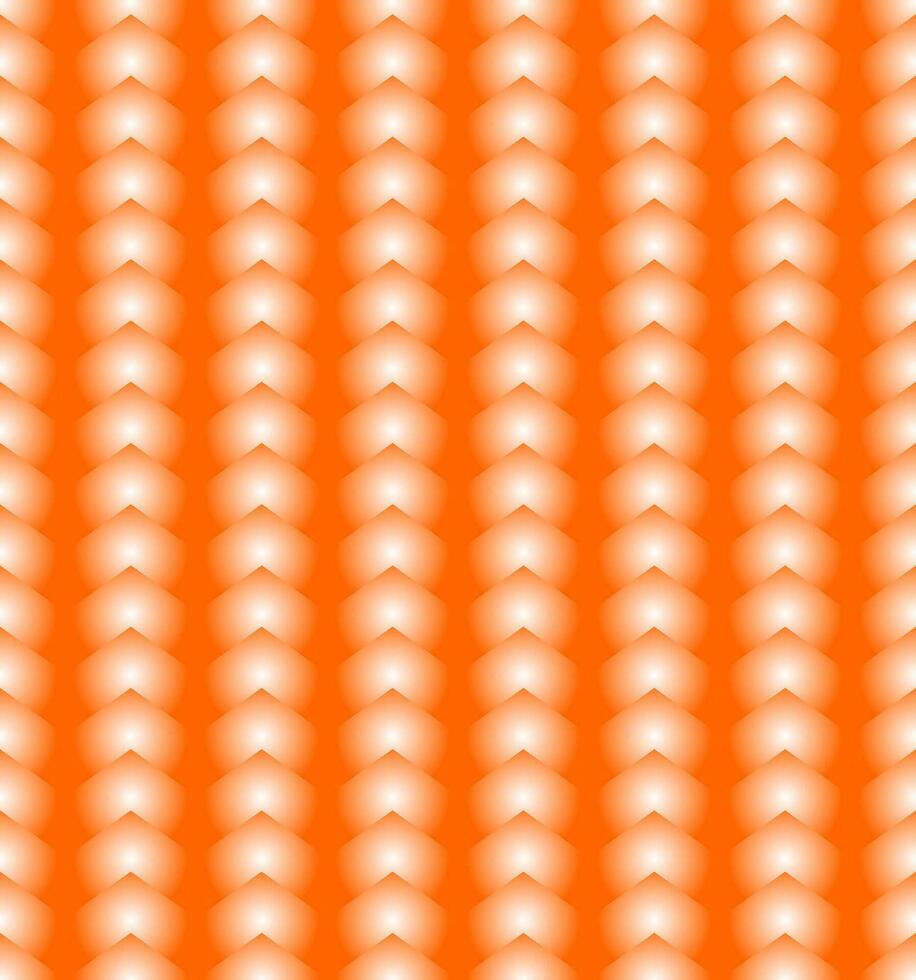 Seamless Geomatric vector background Pattern in orange