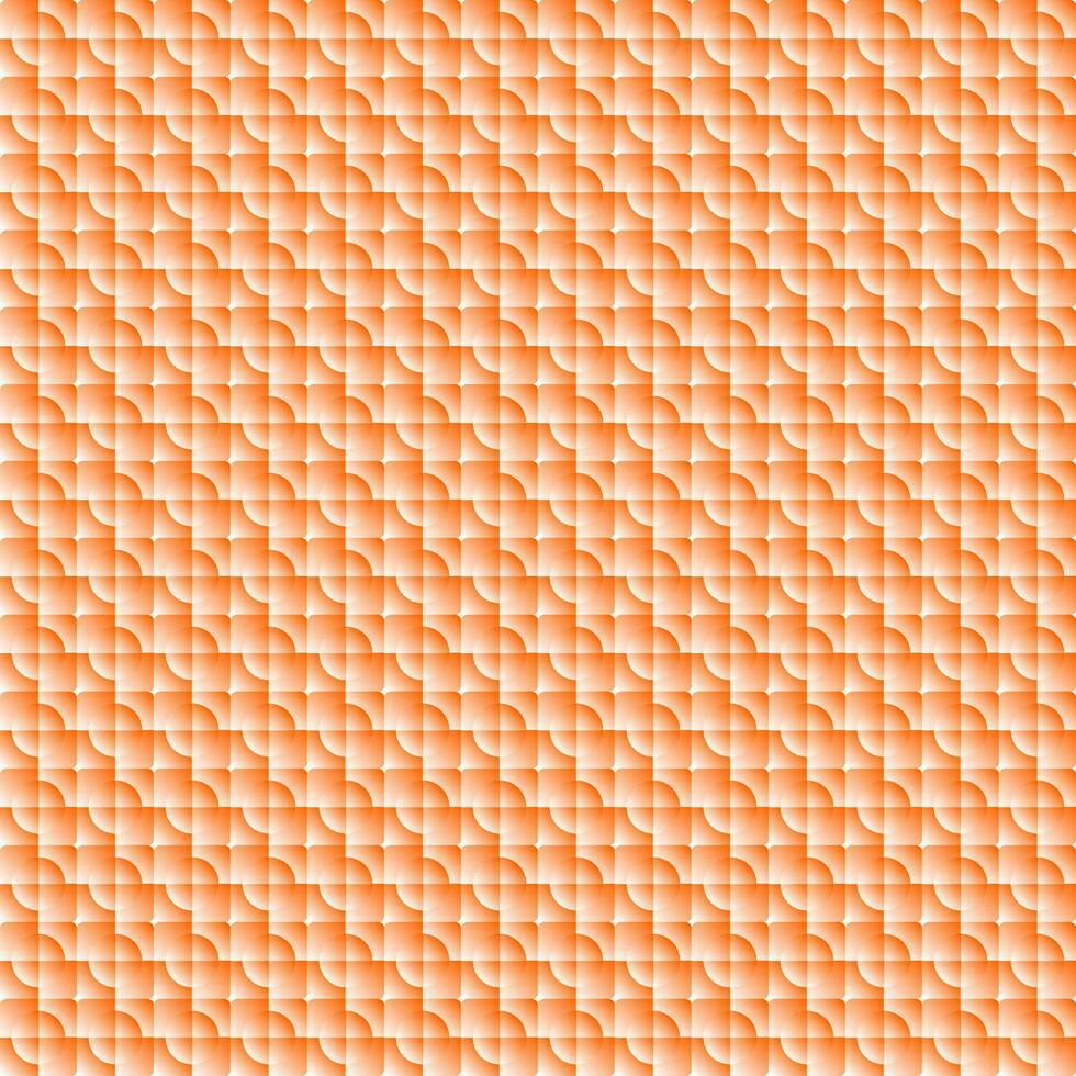 Seamless Geomatric vector background Pattern in orange