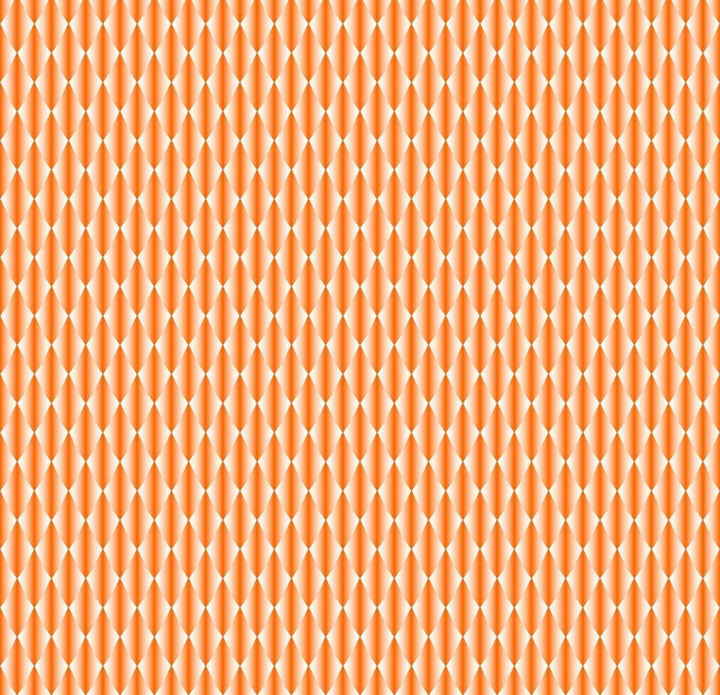 Seamless Geomatric vector background Pattern in orange