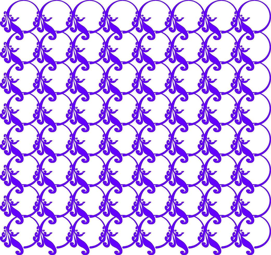 Seamless Geomatric vector background Pattern in purple