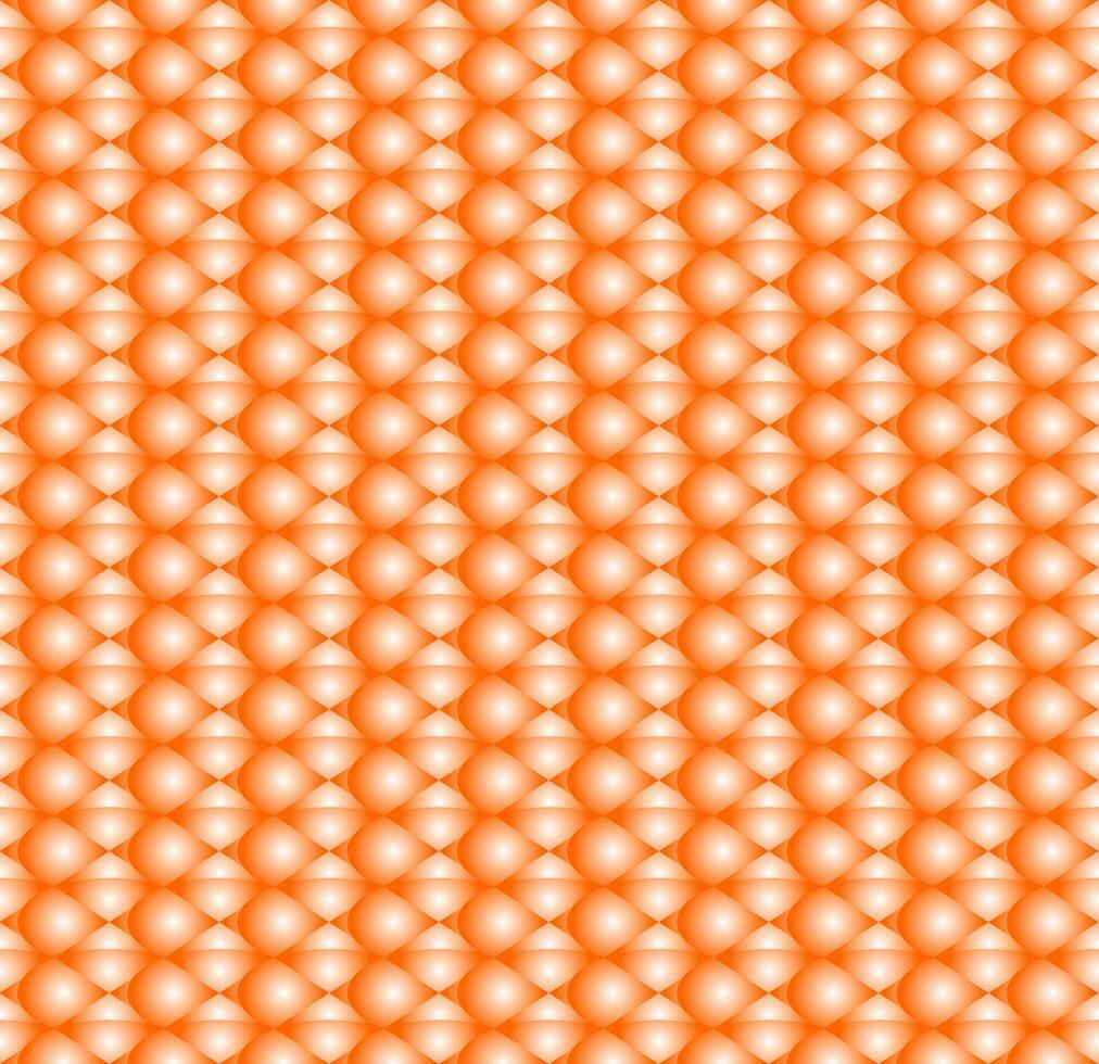 Seamless Geomatric vector background Pattern in orange