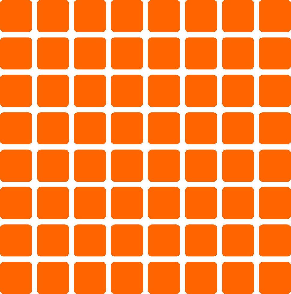 Seamless Geomatric vector background Pattern in orange