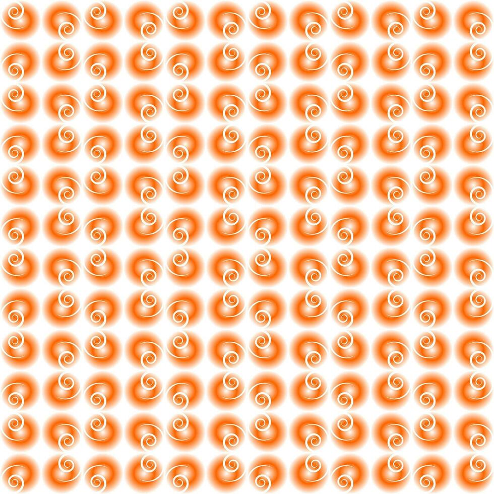 Seamless Geomatric vector background Pattern in orange