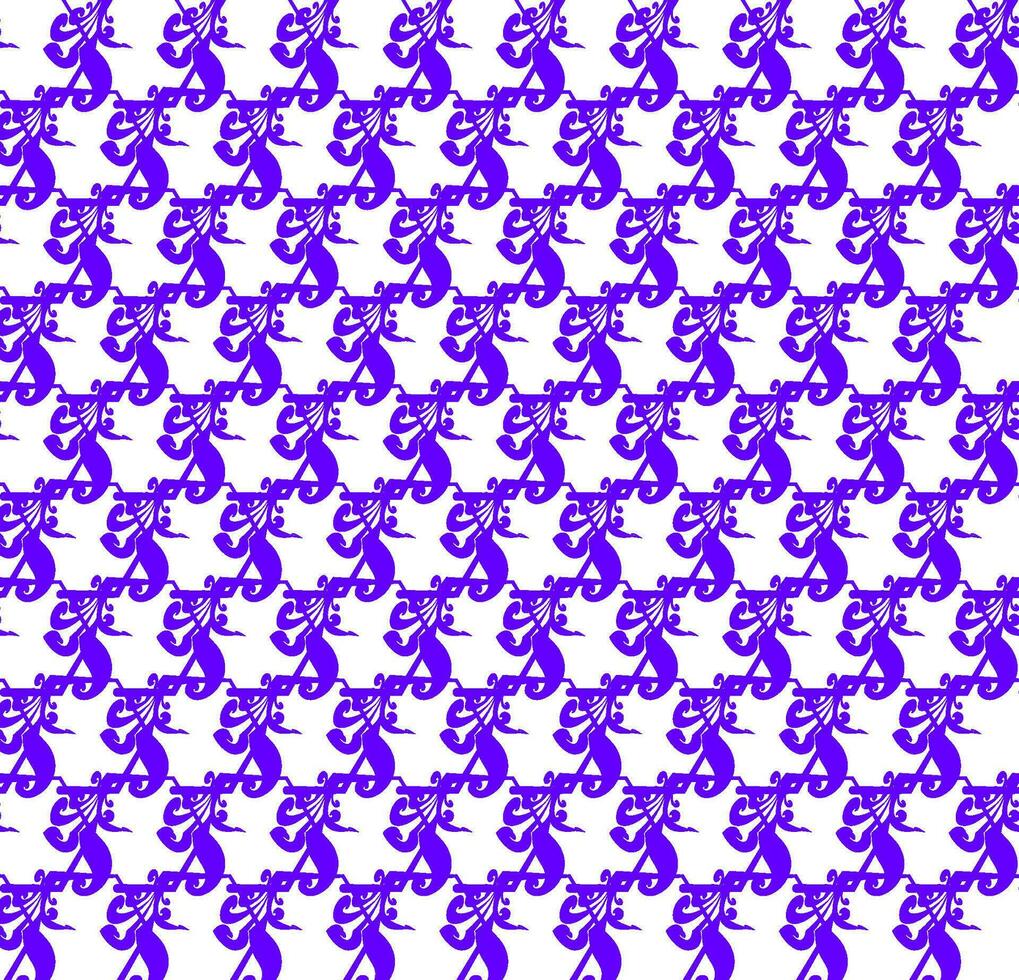 Seamless Geomatric vector background Pattern in purple