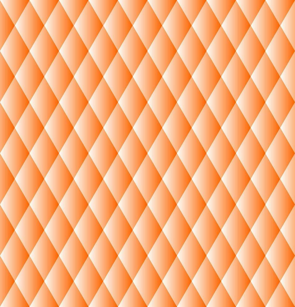 Seamless Geomatric vector background Pattern in orange