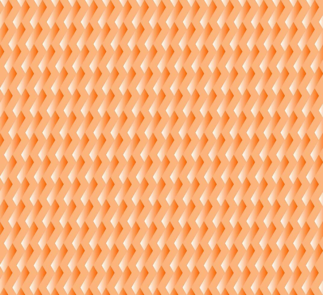 Seamless Geomatric vector background Pattern in orange