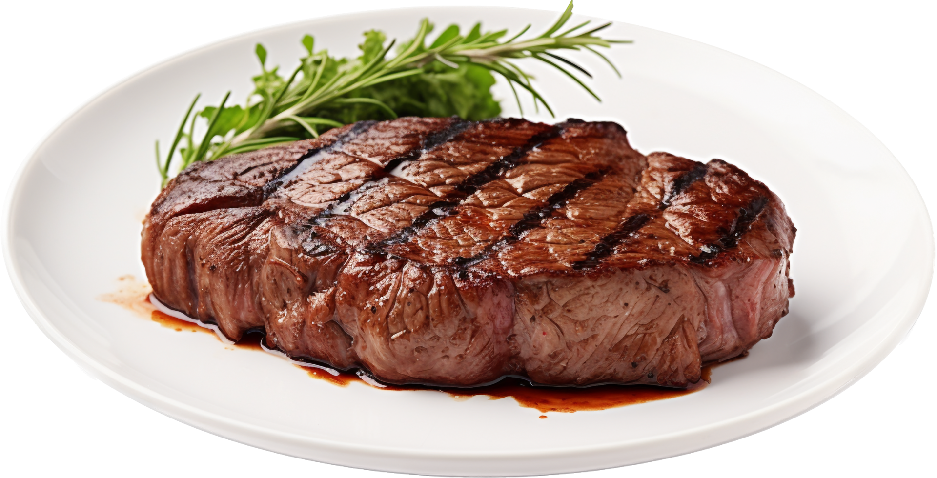 Steak png mit ai generiert