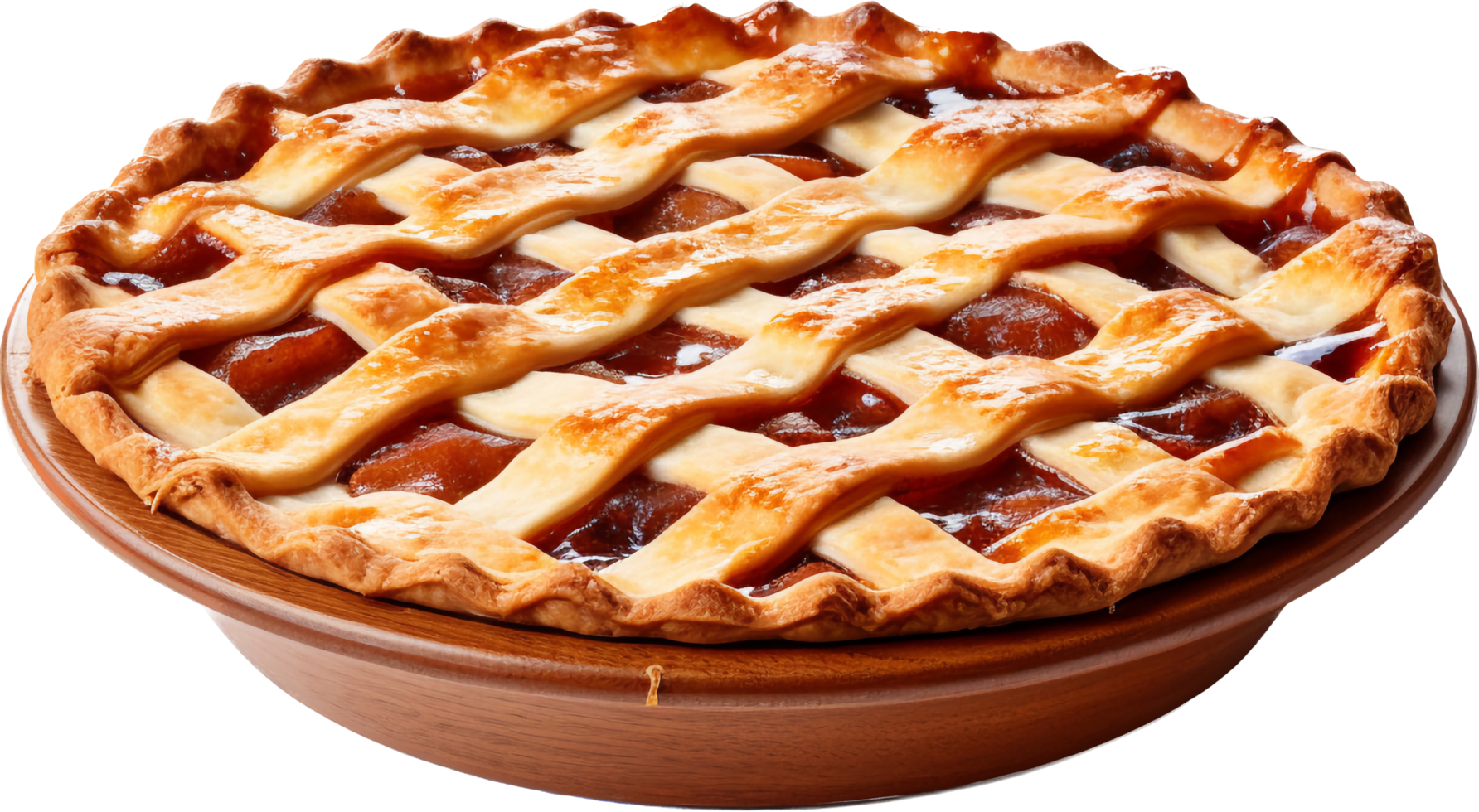 Pie png with AI generated.