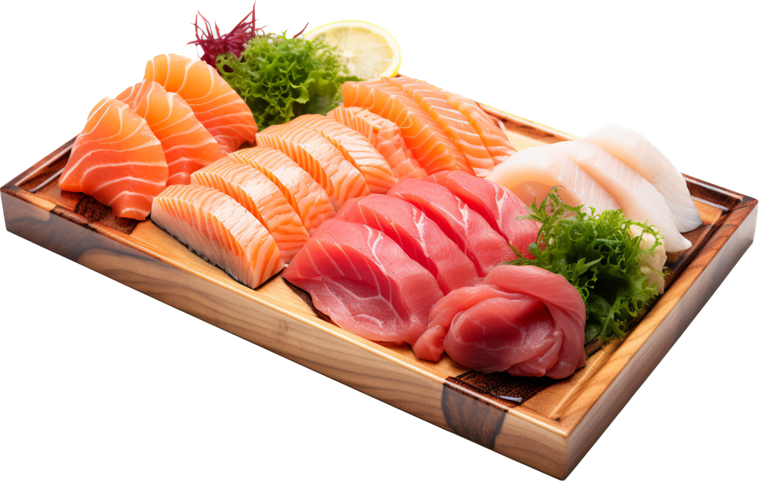 Sashimi png with AI generated
