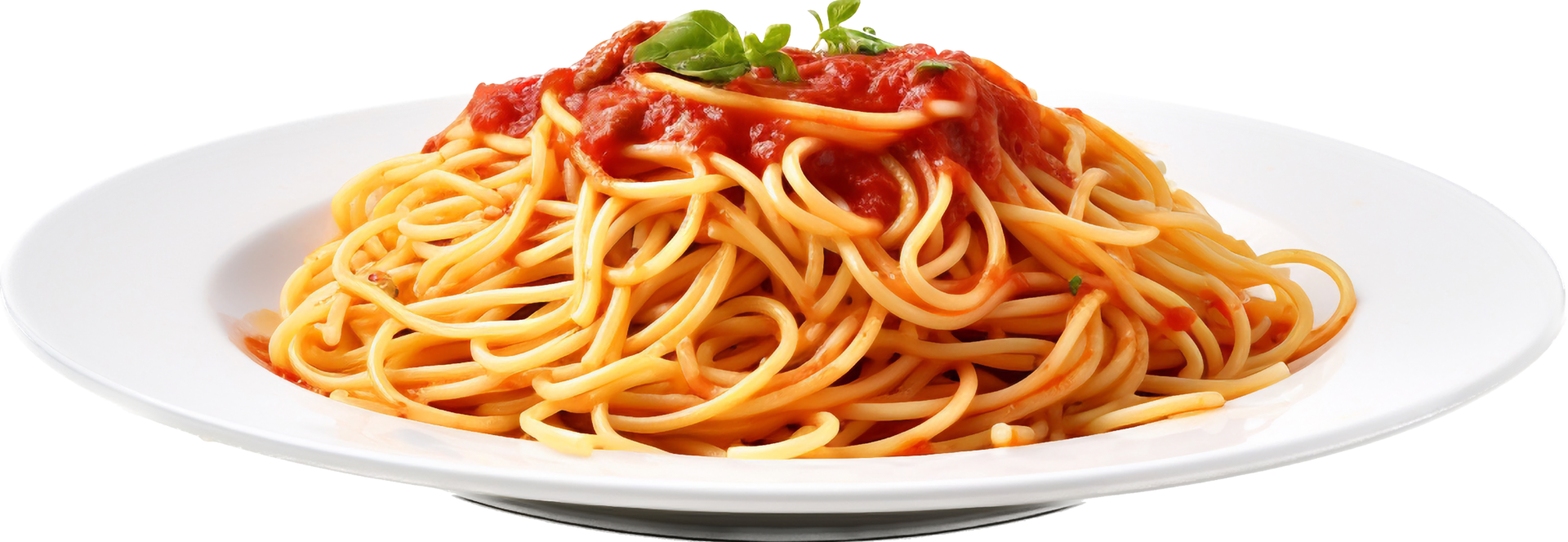 spaghetti png con ai generato.