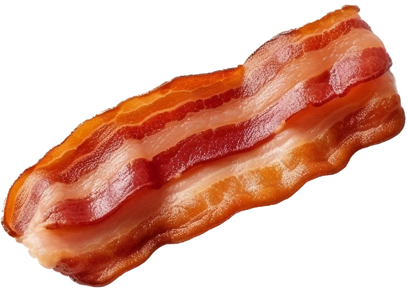 Bacon png with AI generated.