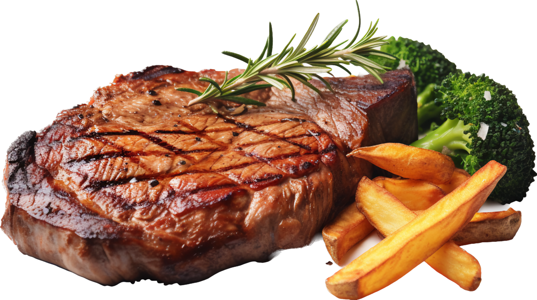 Steak png with AI generated