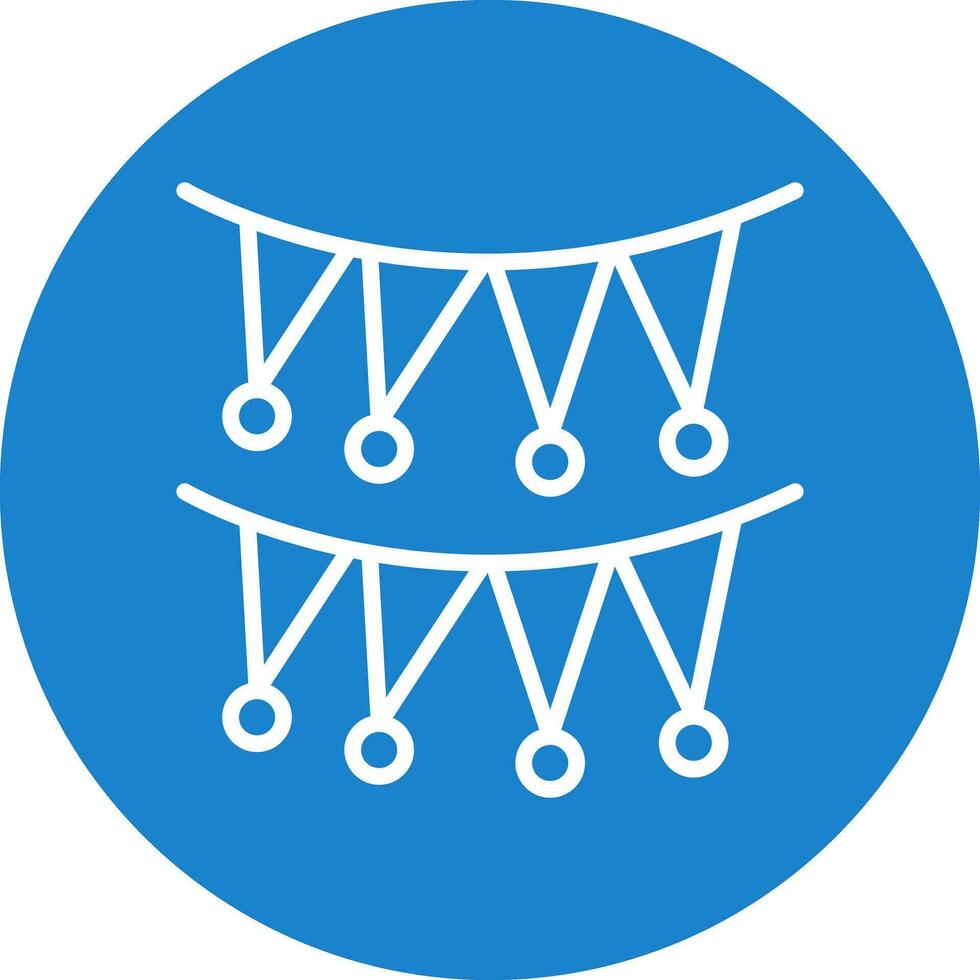 Garlands Vector Icon Design