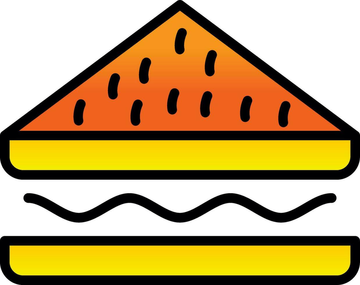 Sandwich Vector Icon Design