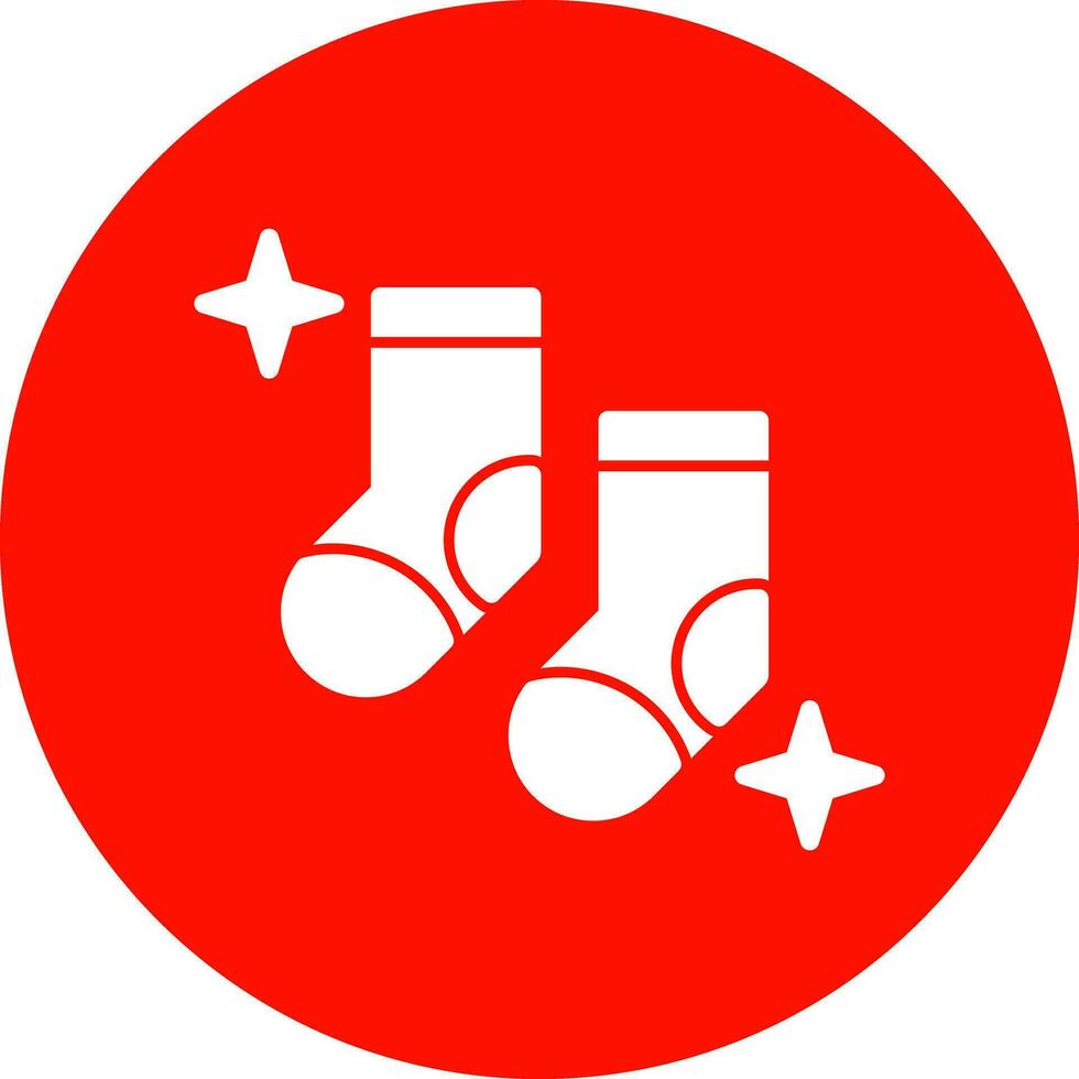 Socks Vector Icon Design