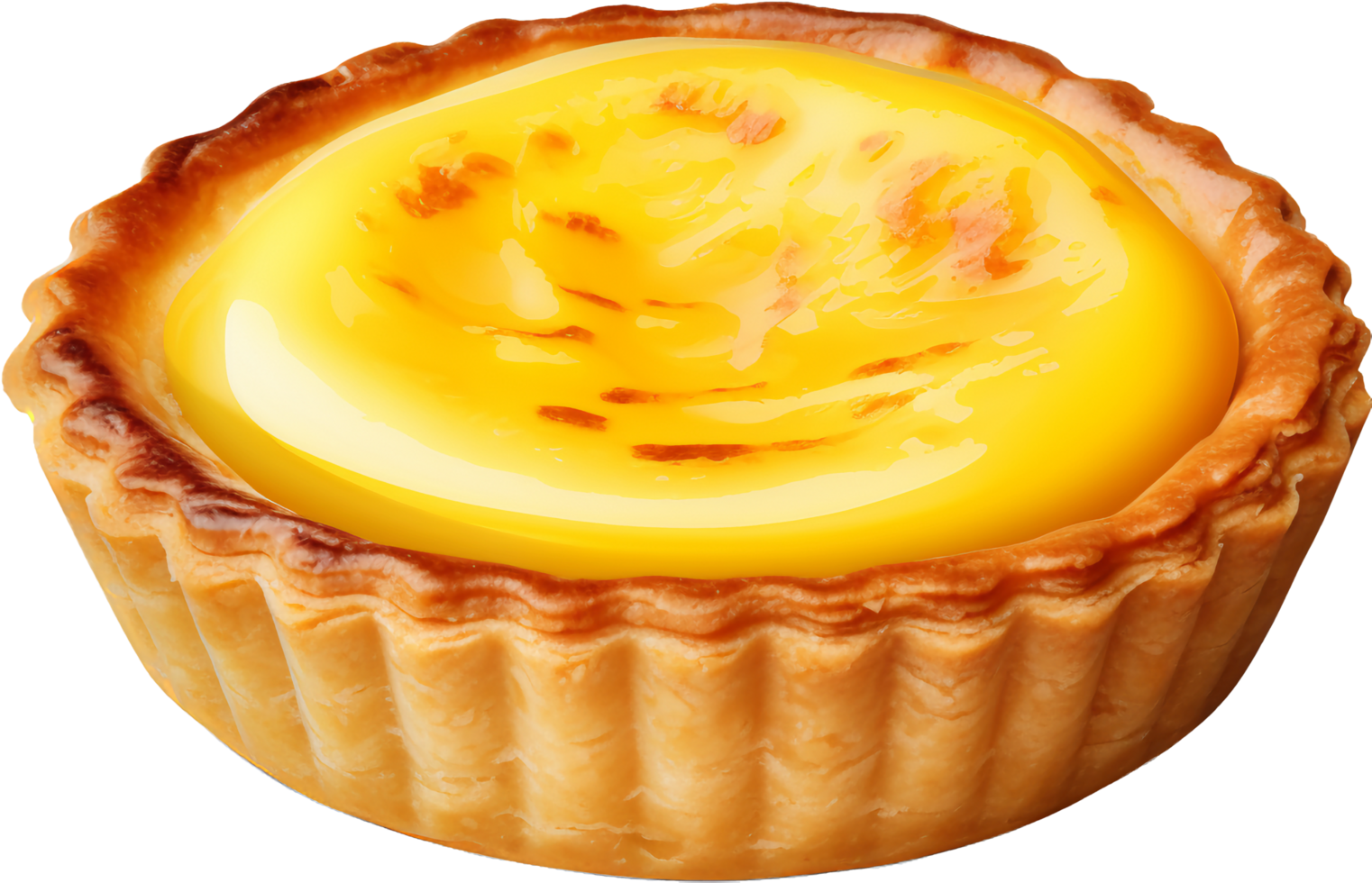 Egg tart with . png