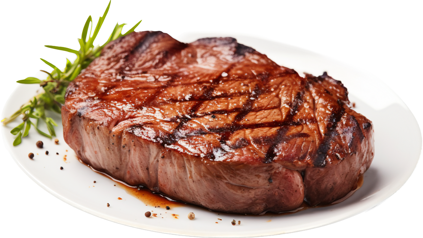 Steak png with AI generated