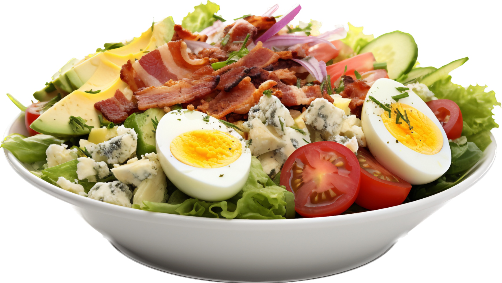 Cobb ensalada png con ai generado.