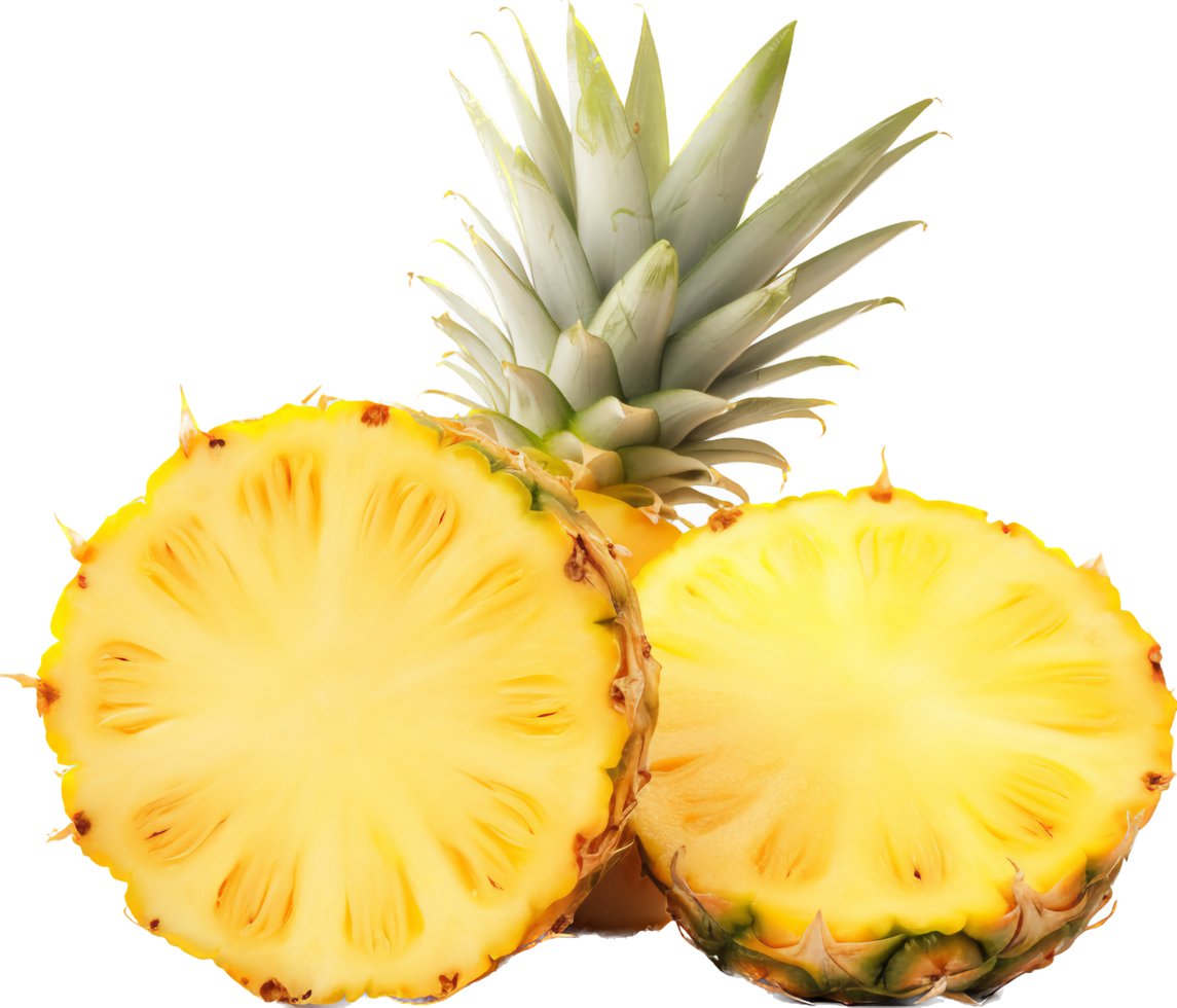 Pineapple png with AI generated.