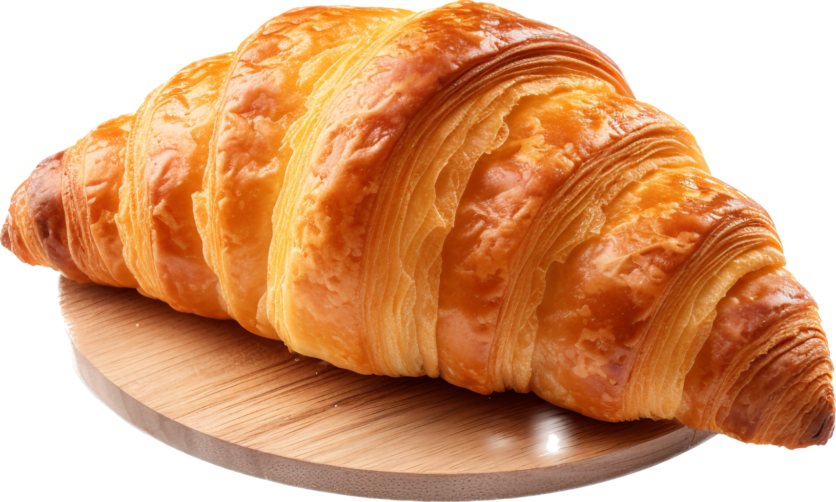 Croissant png mit ai generiert.