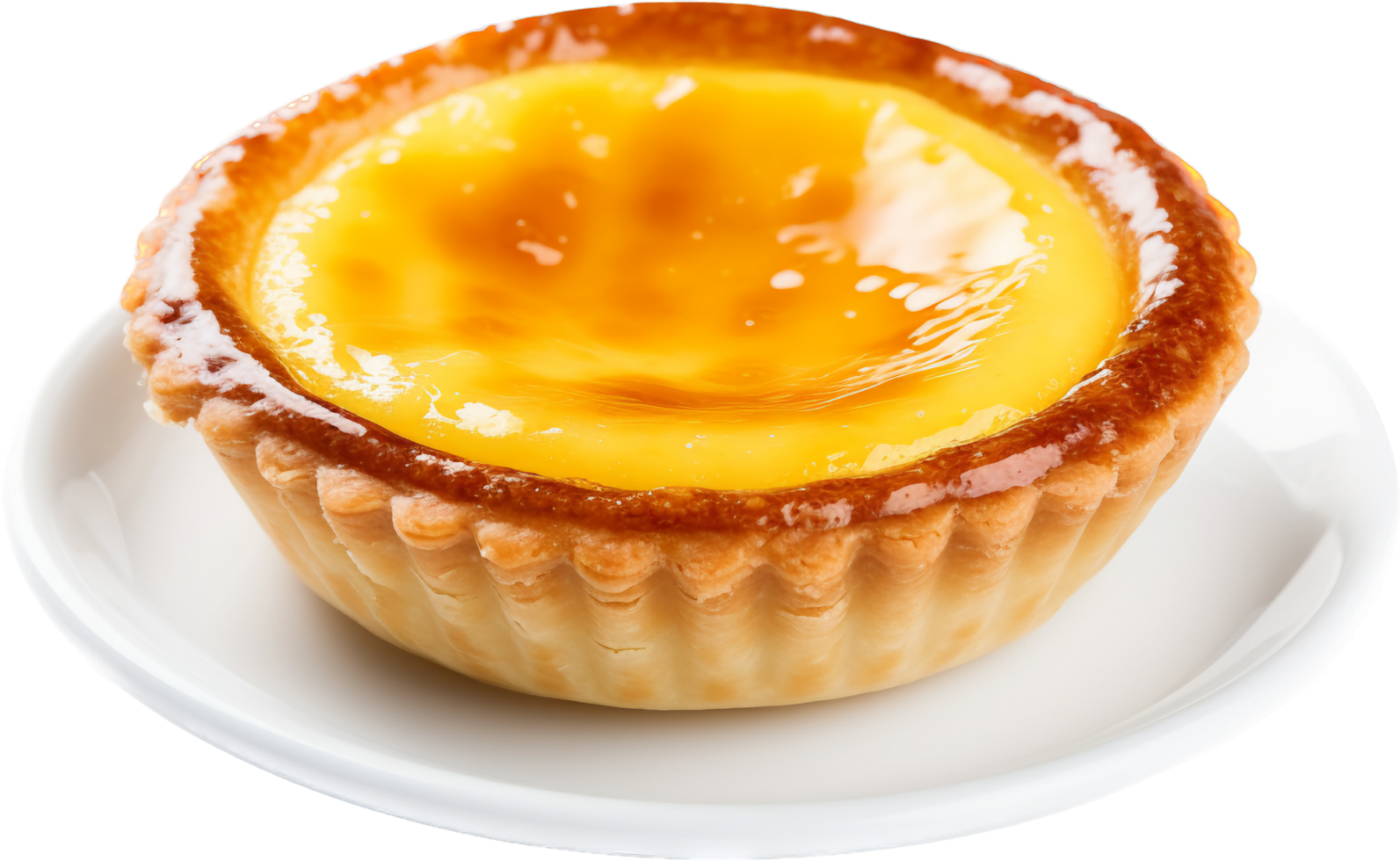Egg tart with . png