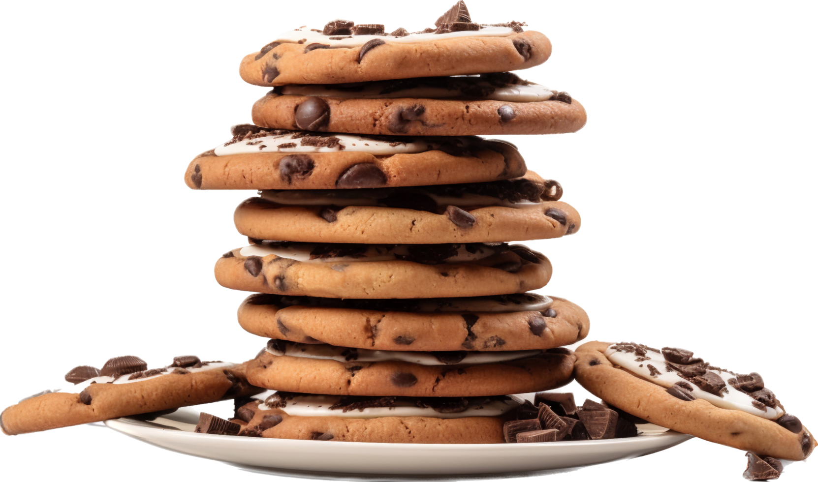 Cookie png with AI generated.