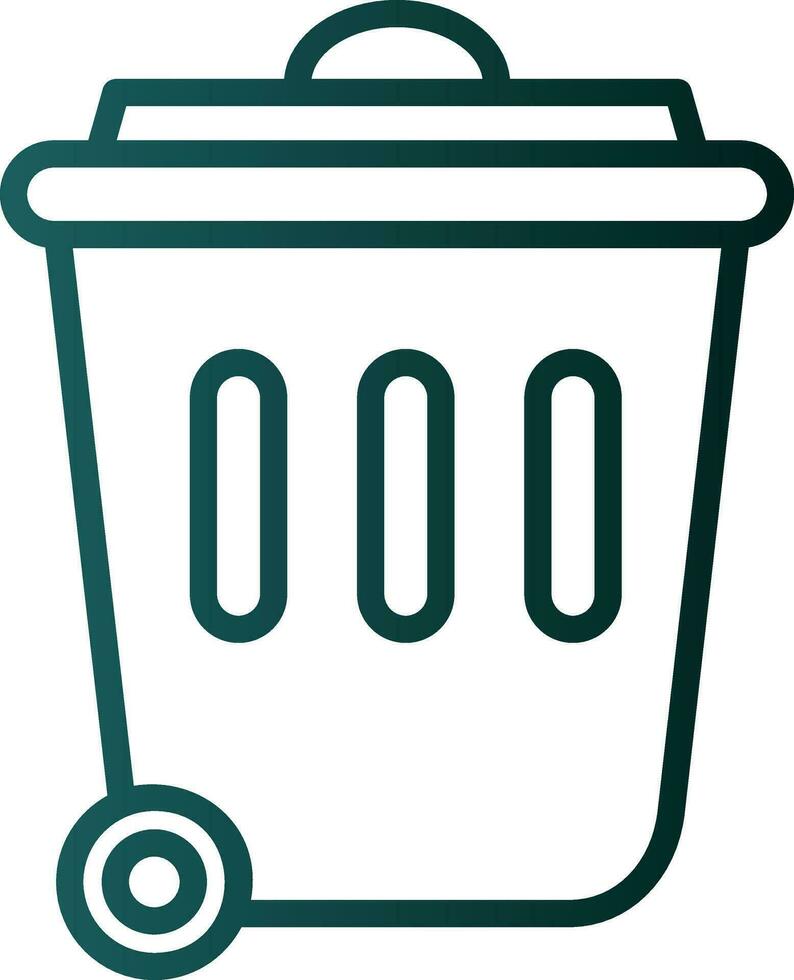 Recycle bin Vector Icon Design