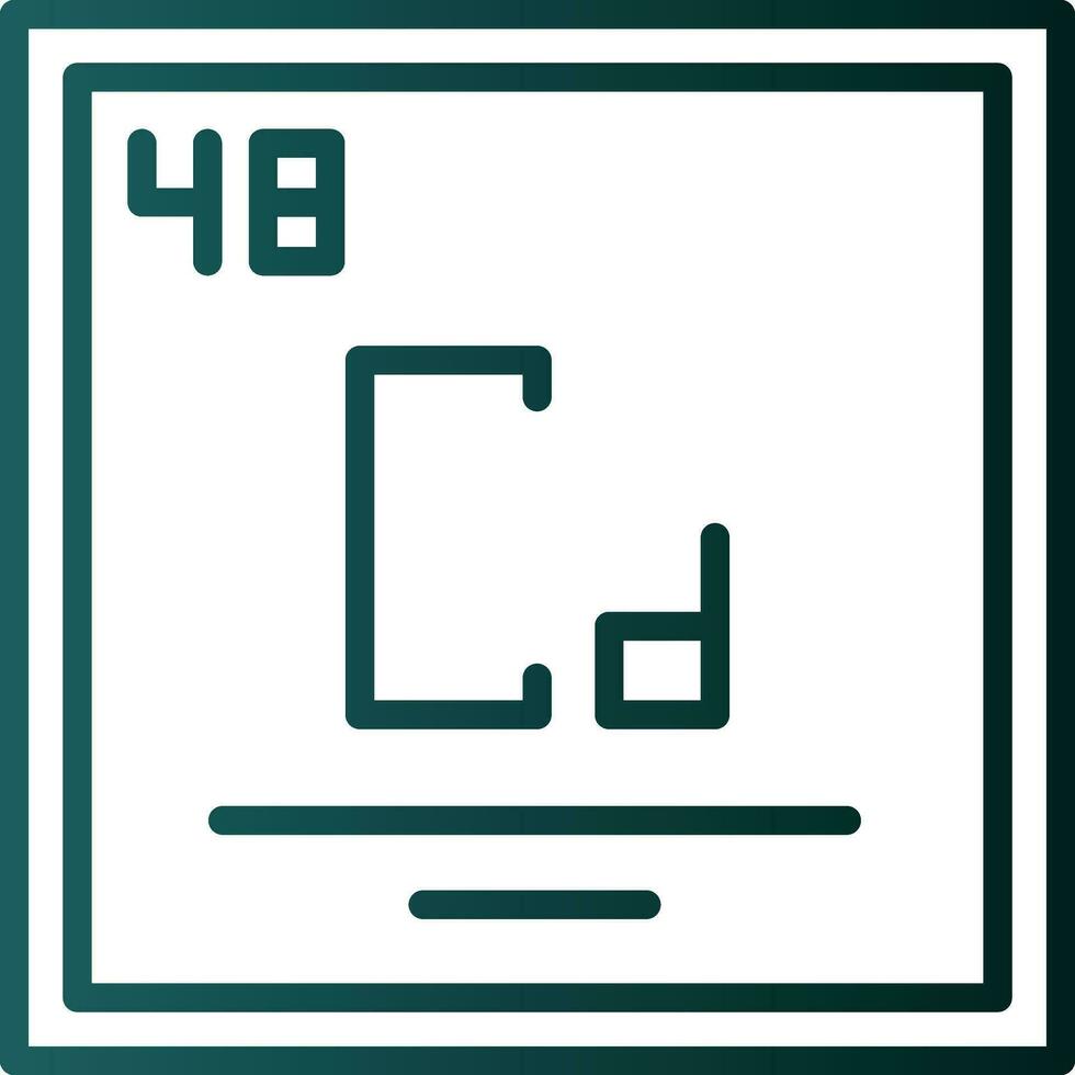 Cadmium Vector Icon Design