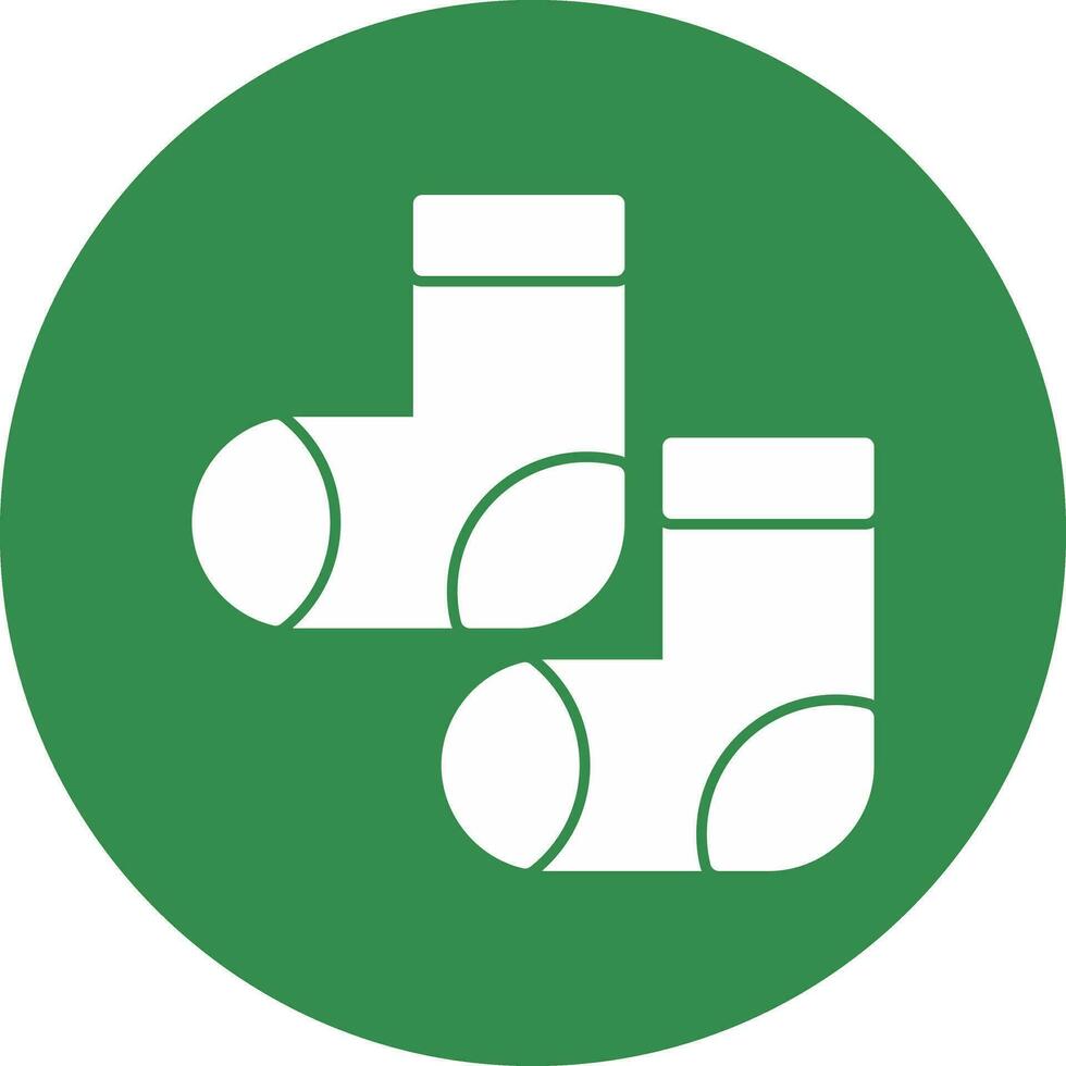 Socks Vector Icon Design