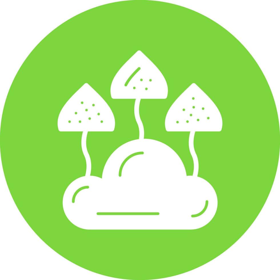 Fungus Vector Icon Design