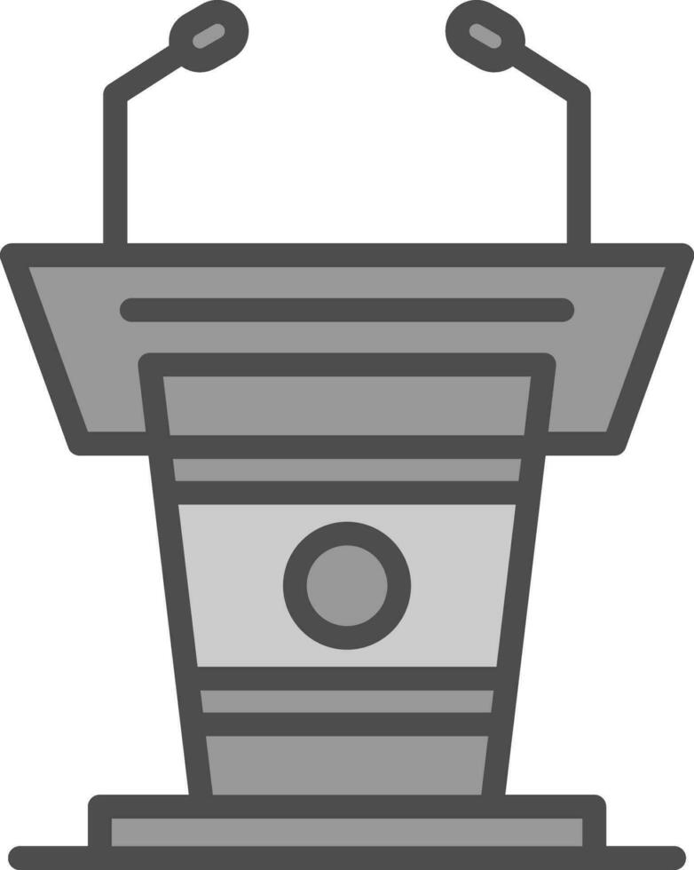 Podium Vector Icon Design