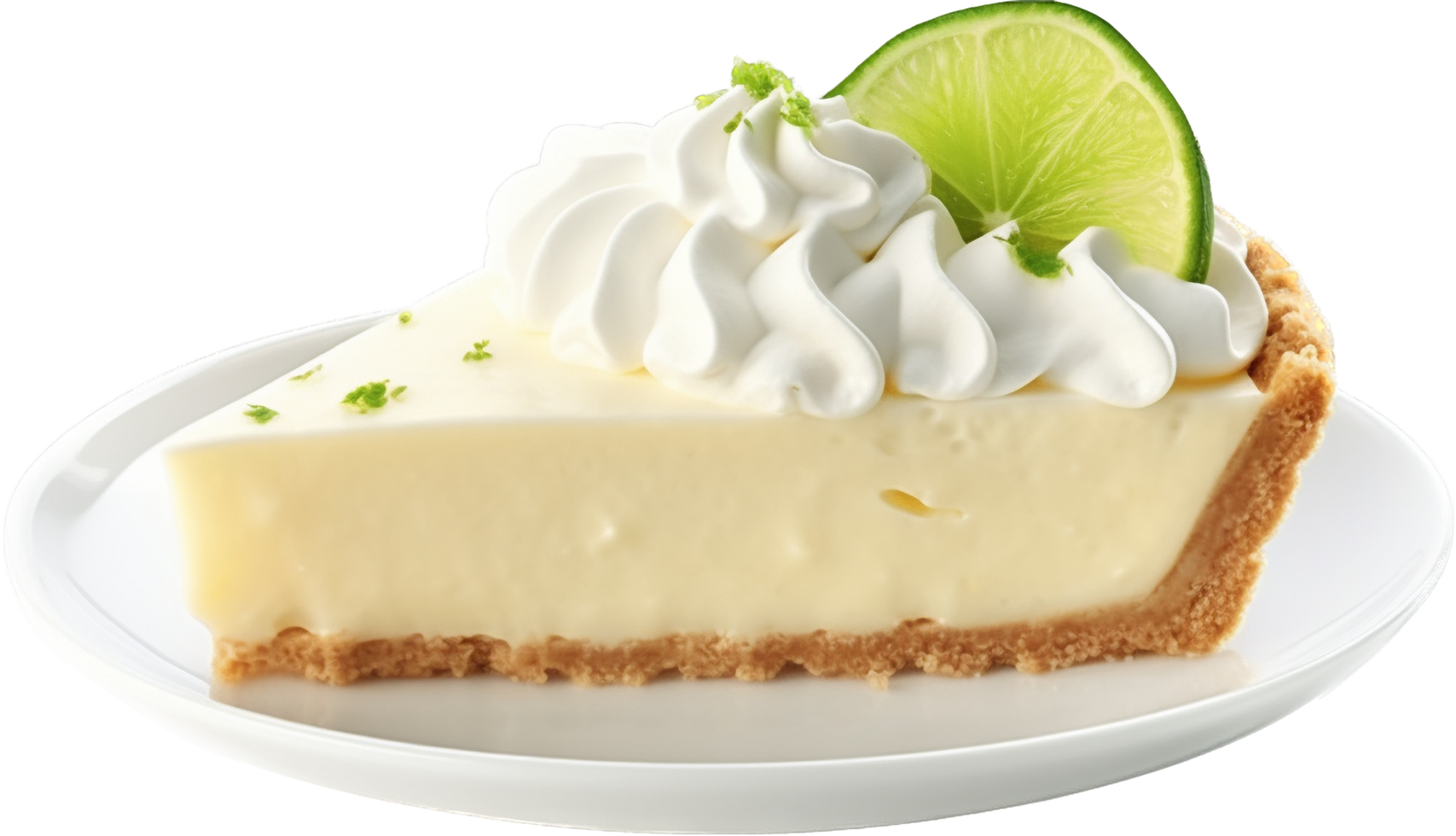 Key Lime pie with . png