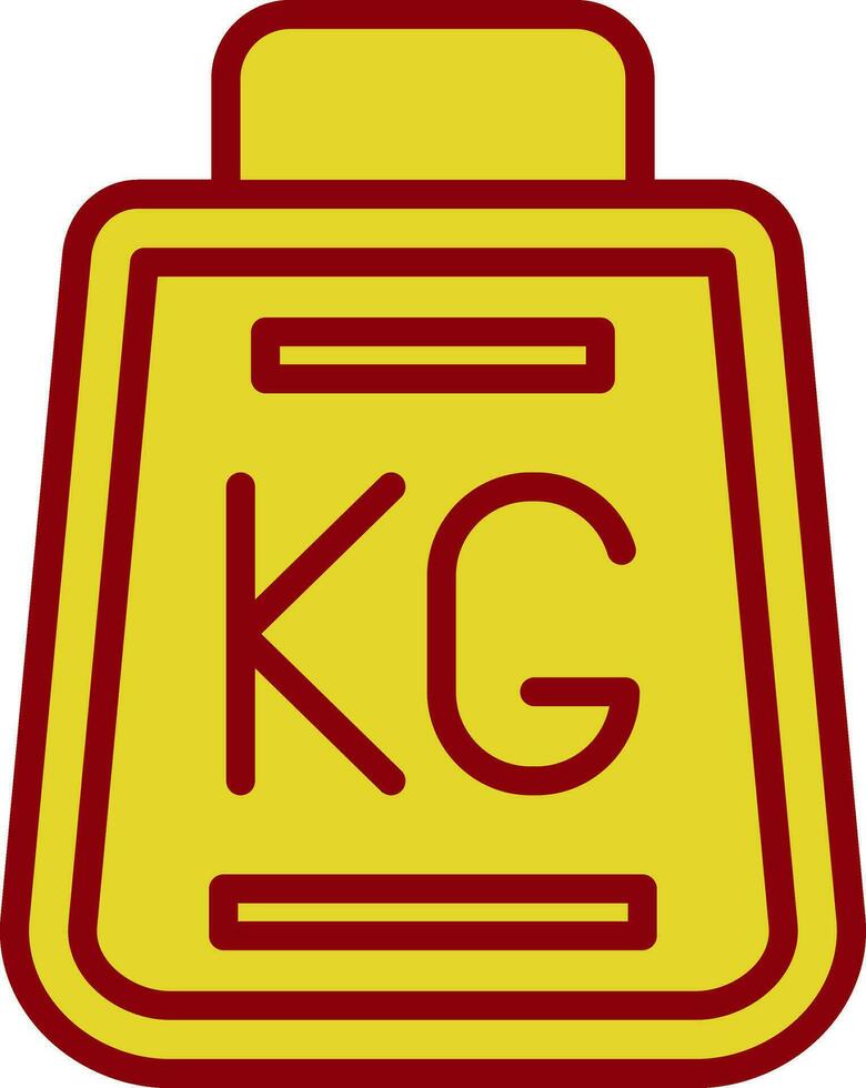 Weights Vector Icon Design