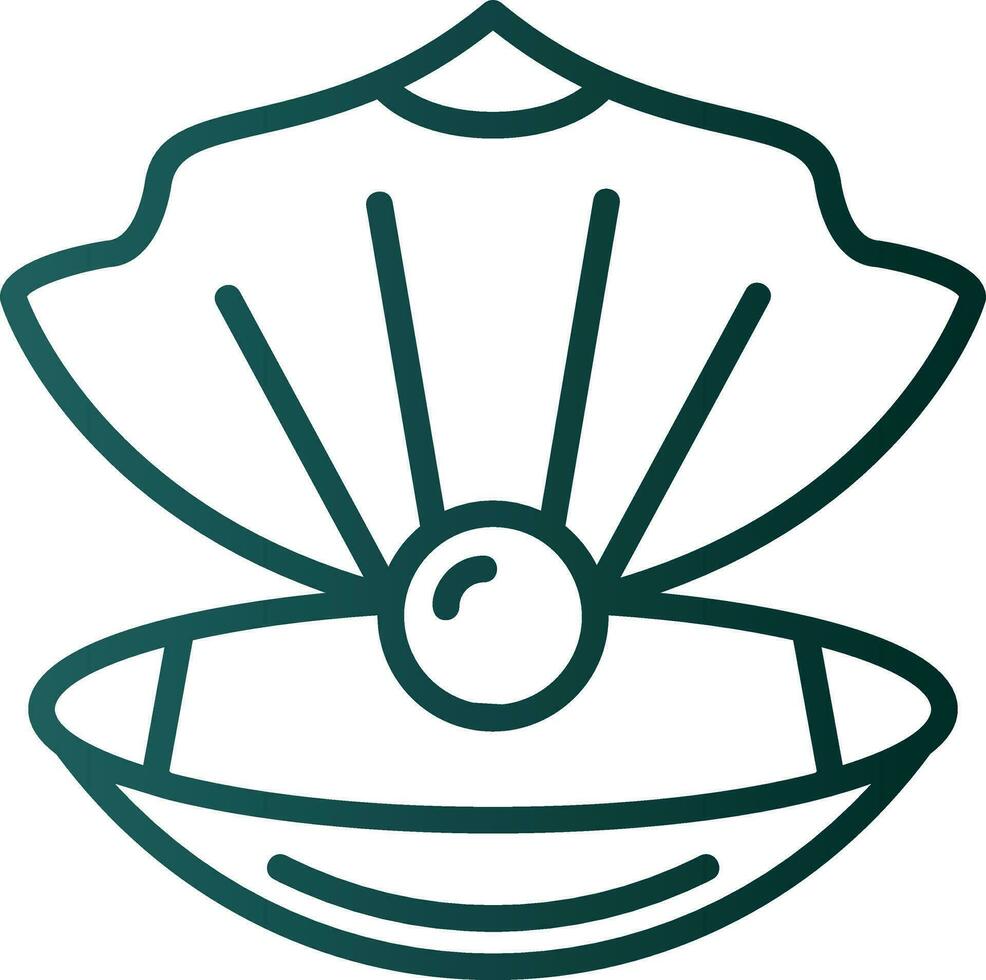 Oyster Vector Icon Design