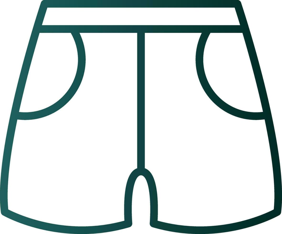 Swim shorts Vector Icon Design