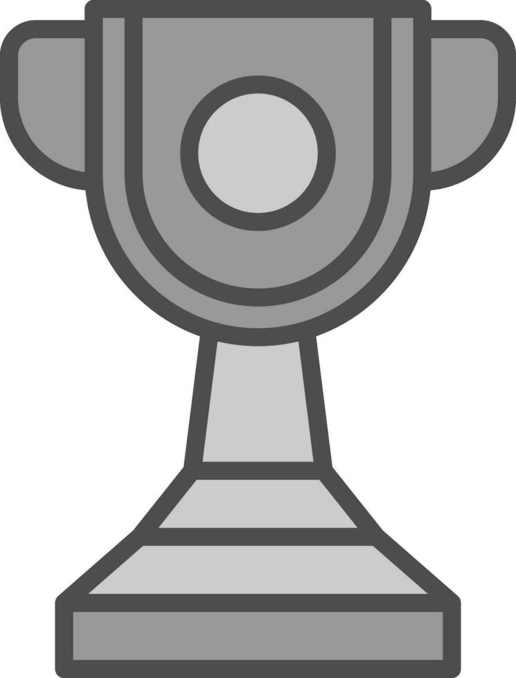 Trophy Vector Icon Design
